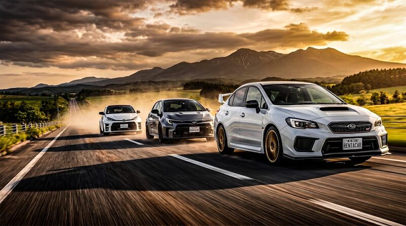 WRX・GRヤリス・GRカローラ｜旭川 4WD スポーツカー レンタル